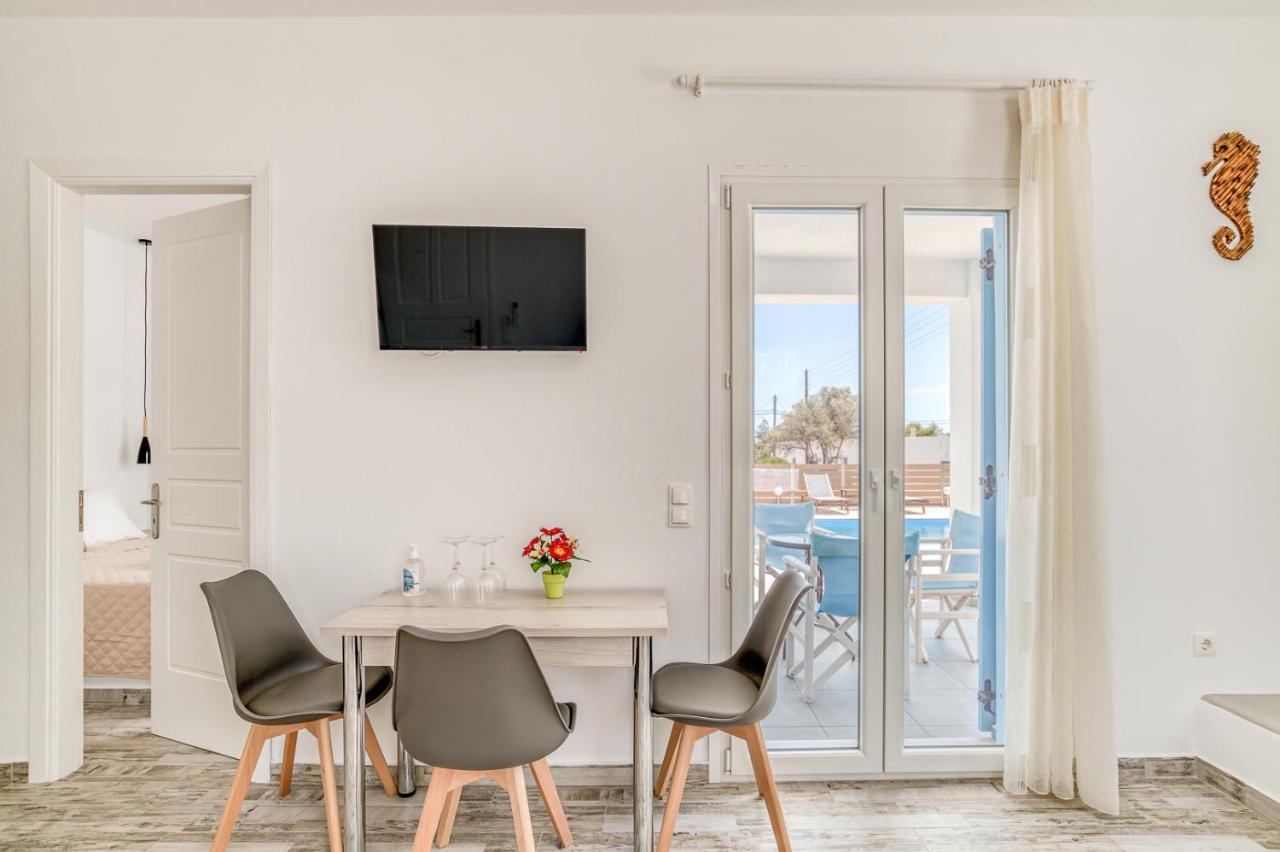 Ippocampos Seaside Serenity - Unwind At Paros Poolside Retreats อลิกิ ภายนอก รูปภาพ
