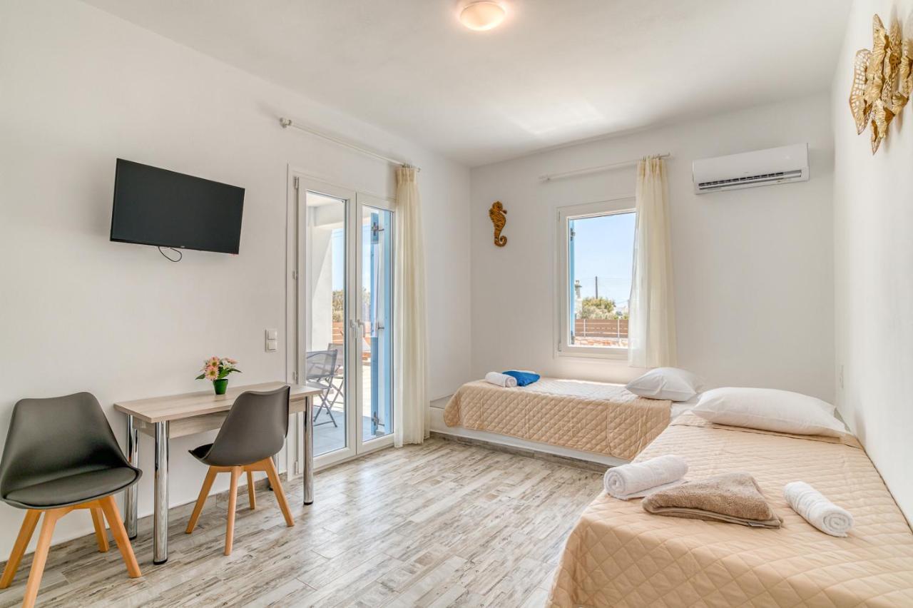 Ippocampos Seaside Serenity - Unwind At Paros Poolside Retreats อลิกิ ภายนอก รูปภาพ